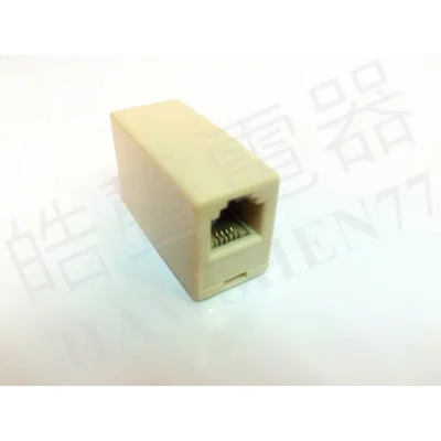 TEL-07 現貨 電話線中間接頭 中間延長接頭 電話配件 電話線延長插座 轉接頭 轉接電話線 【皓聲電器】 商品圖 2