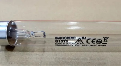 日本三共10W7P 現貨 SANKYO日本三共殺菌燈管10W烘碗機燈管UVC G10 T8 聲寶 小廚師 台熱 附啟動器【皓聲電器】 商品圖 3