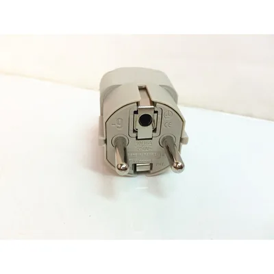 WA-9 現貨 旅行轉接插頭 WA-9 圓腳插座 4.8mm 德國 法國 韓國 印尼 捷克 比利時 歐洲圓腳插頭【皓聲電器】 商品圖 3