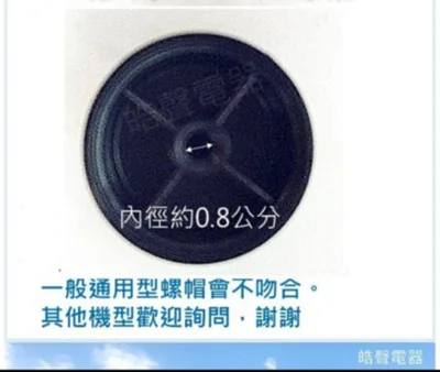 WT-P125 現貨 MY-1288扇葉 12吋360度擺頭電扇葉片直徑25.5公分 軸心0.6公分【皓聲電器】 商品圖 3