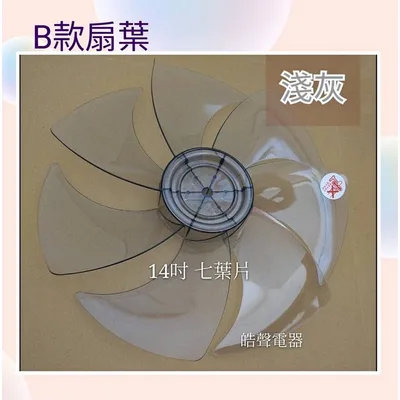 AFG067(R) 現貨 扇葉 適用 禾聯 HDF-14AH7AO 14吋扇葉 副廠扇葉 【皓聲電器】 商品圖 2